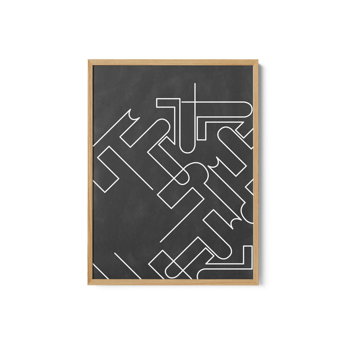 Geometric Maze Lines