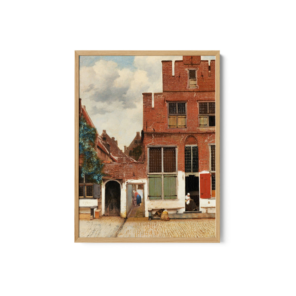 Gezicht Op Huizen in Delft