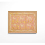 Antique Gold and Buff Pattern Tapestry – image 2