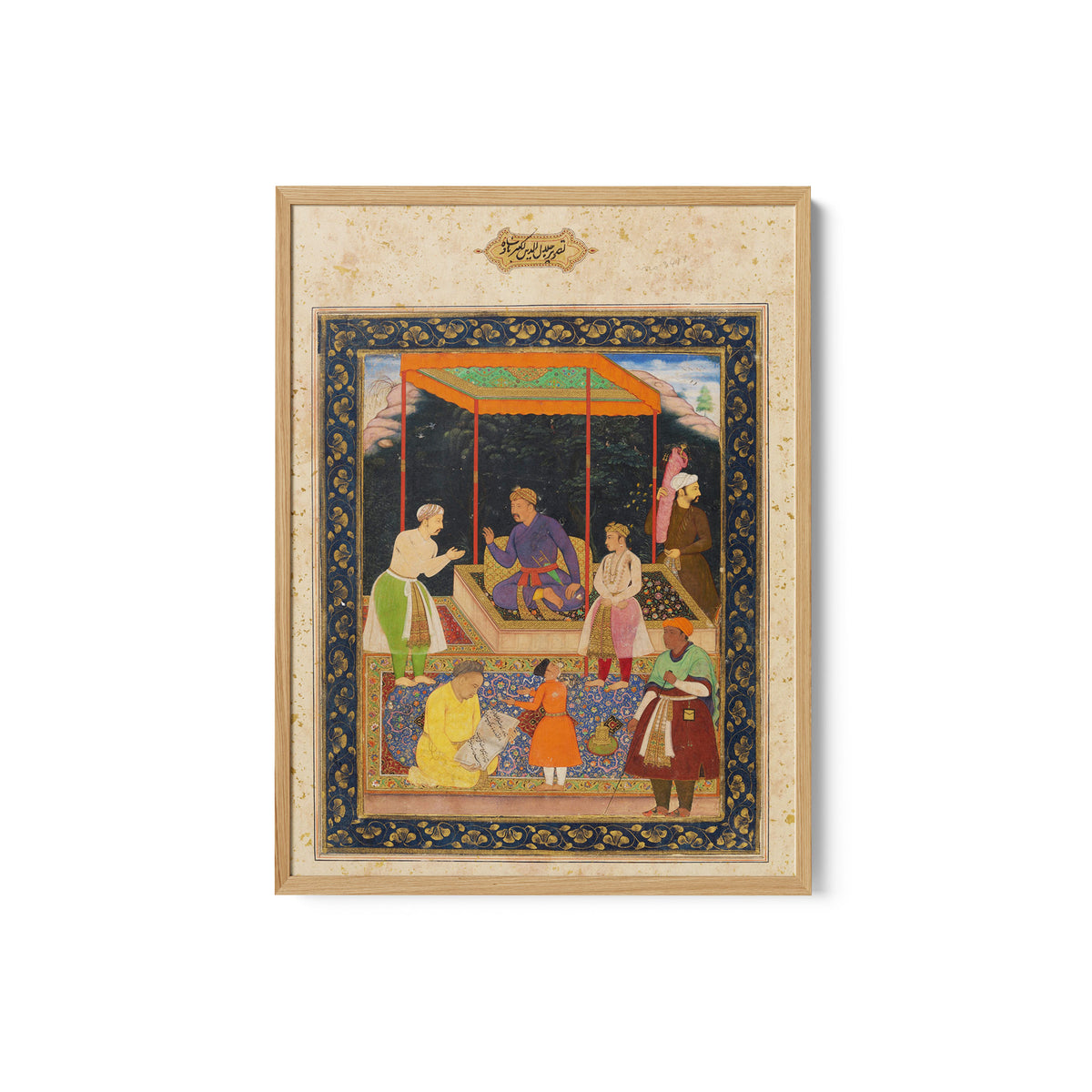 An Audience in Akbar’s Later Years