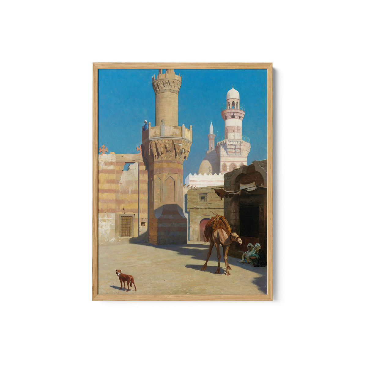Infront of the Mosque