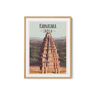 Karnataka Travel Poster Print