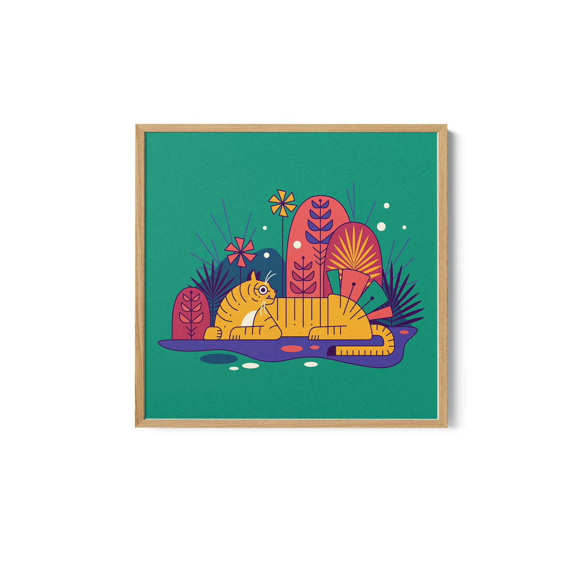 Minimal Wildlife - Tiger