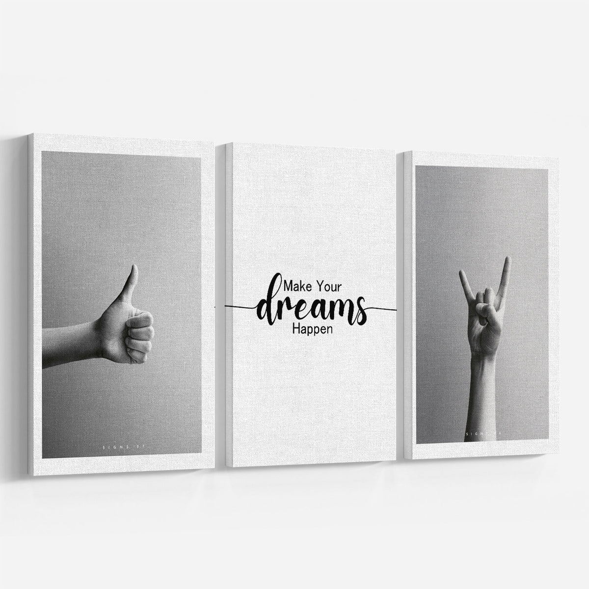 Motivational Poster Set of 3