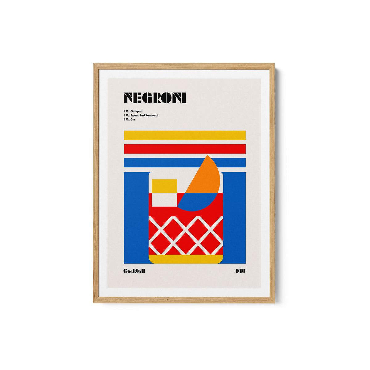Negroni Bauhaus Cocktail
