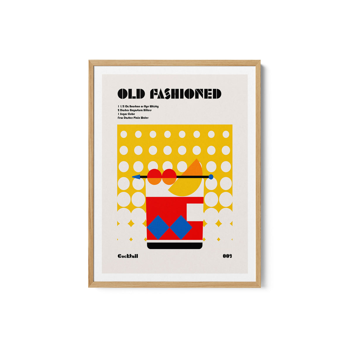 Old Fashioned Bauhaus Cocktail