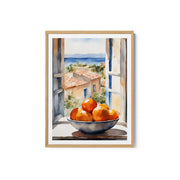 Orangenschale im Fenster – image 2