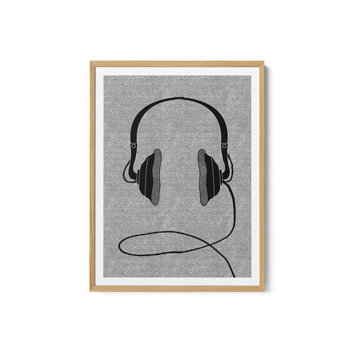 Pair Of Black Headphones