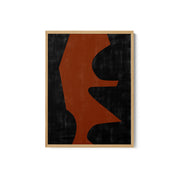 Terracotta & Black Abstract Shapes – image 2