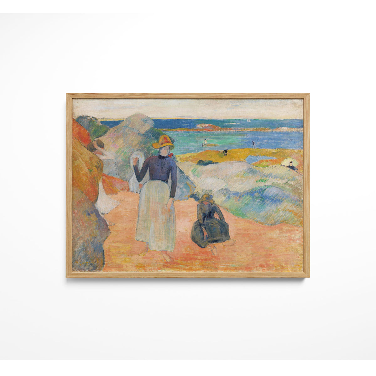 On the Beach, Brittany 1889