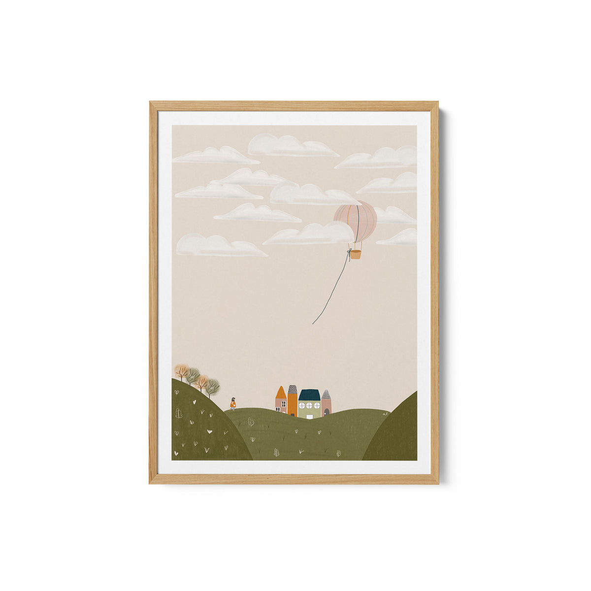 Pink Hot Air Balloon