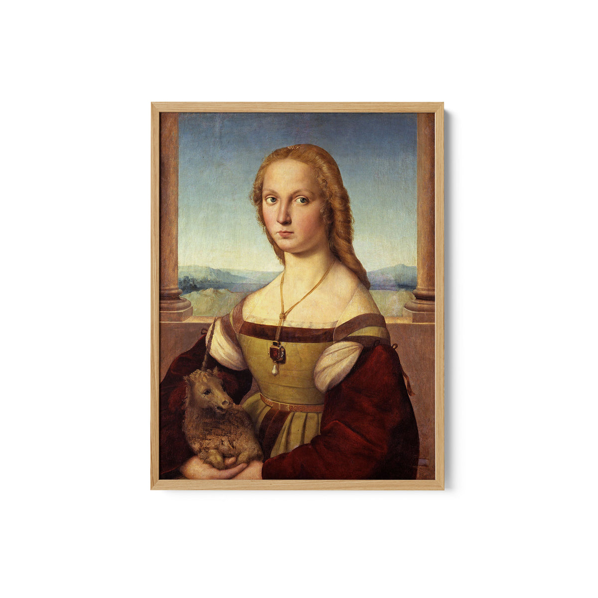 Portrait of a Lady with a Unicorn