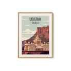 Rajasthan Travel Poster Print