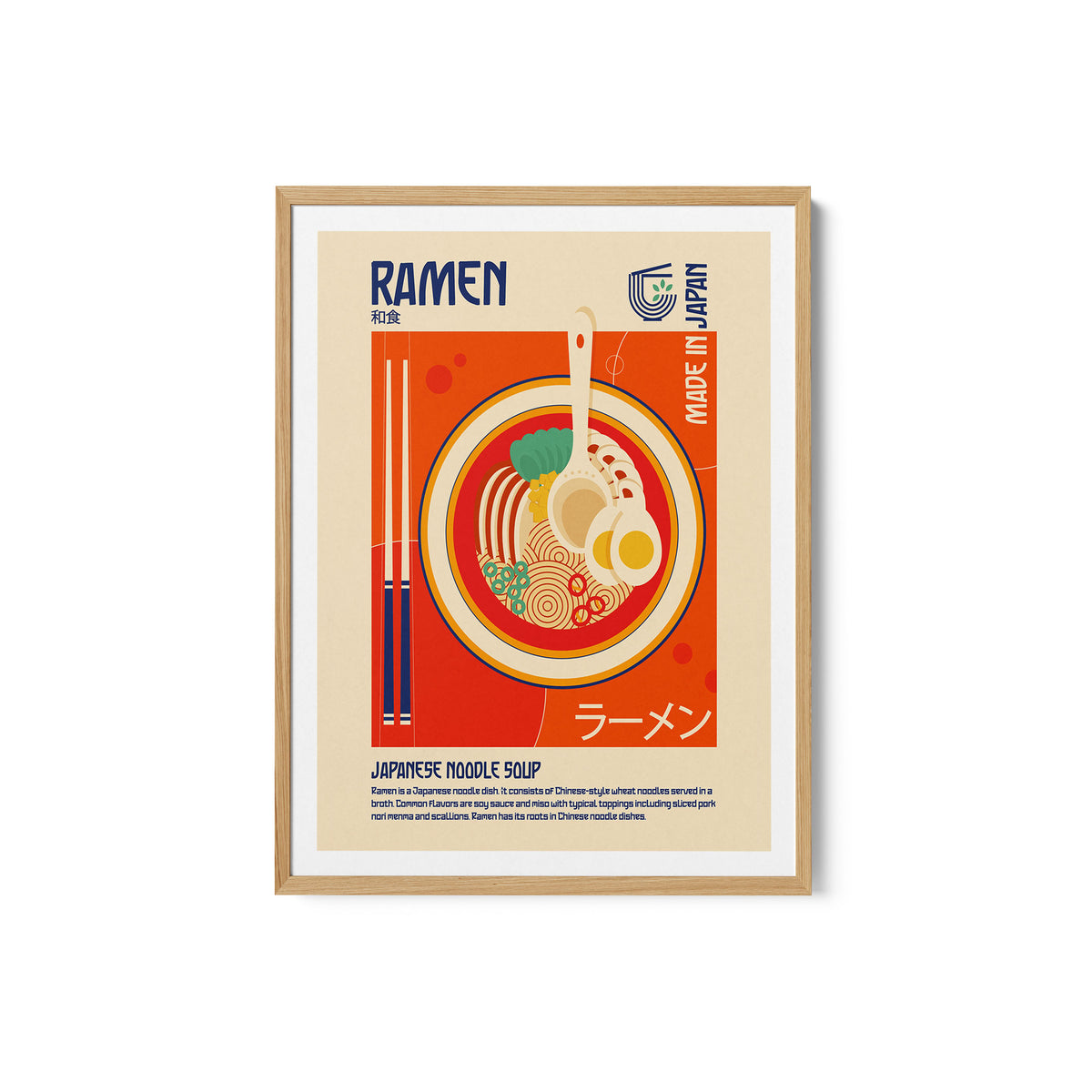 Ramen Japanese Food Print