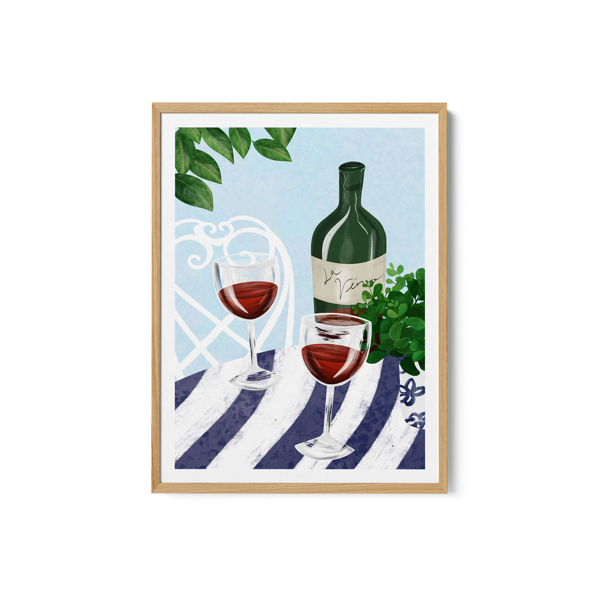 Red Wine Under the Tree