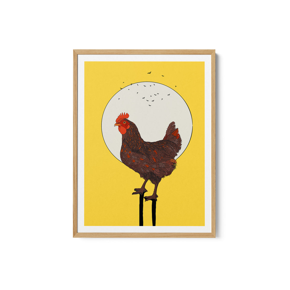 Rooster Sunrise