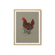 Rooster in the Meadow – image 2