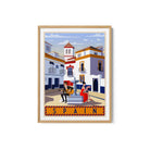 Spain Travel Poster Vintage Travel Poster Print
