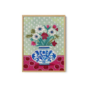 Still Life Vase with Wild Flowers Bouquet Bright colours – image 2