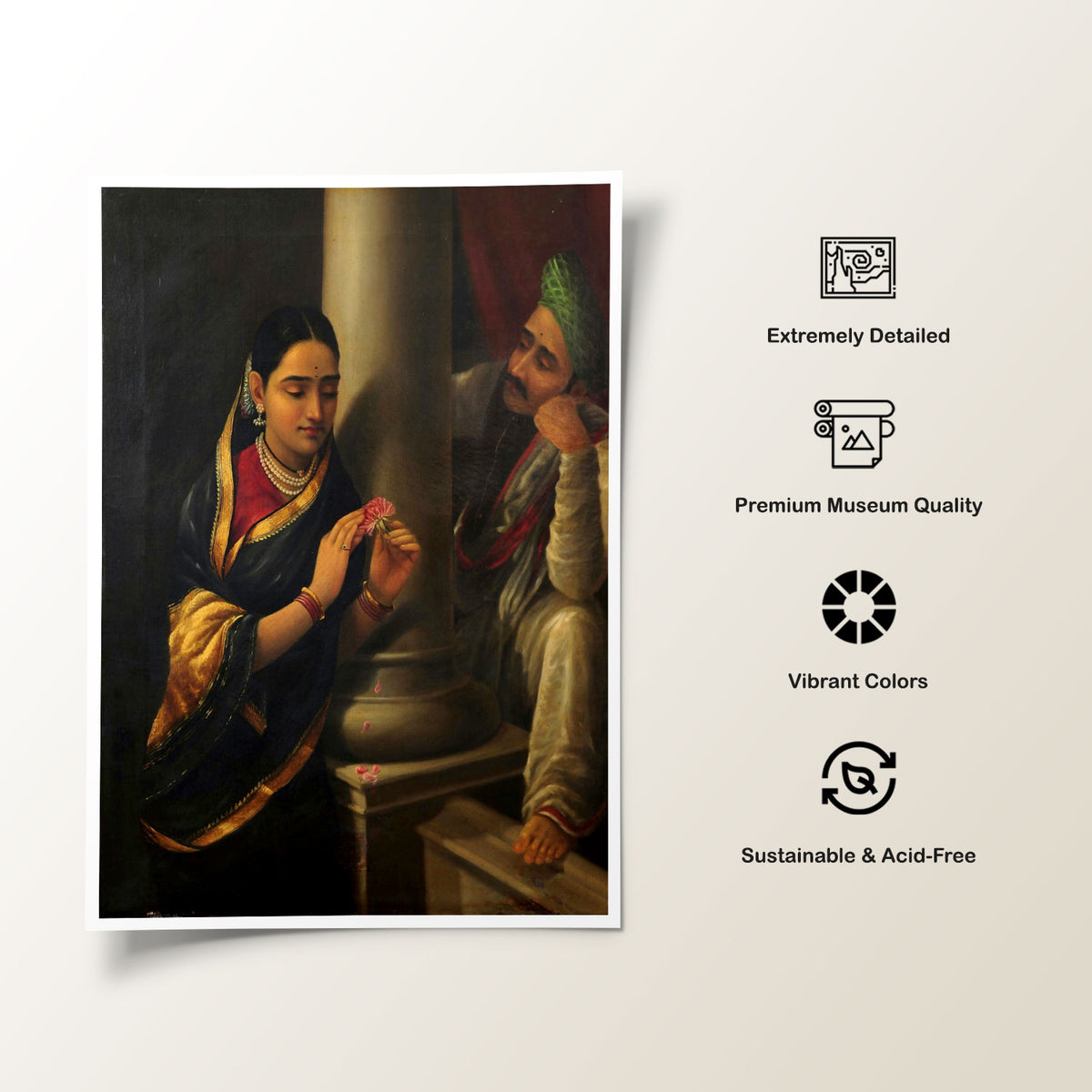 Stolen Interview, Raja Ravi Varma Paintings