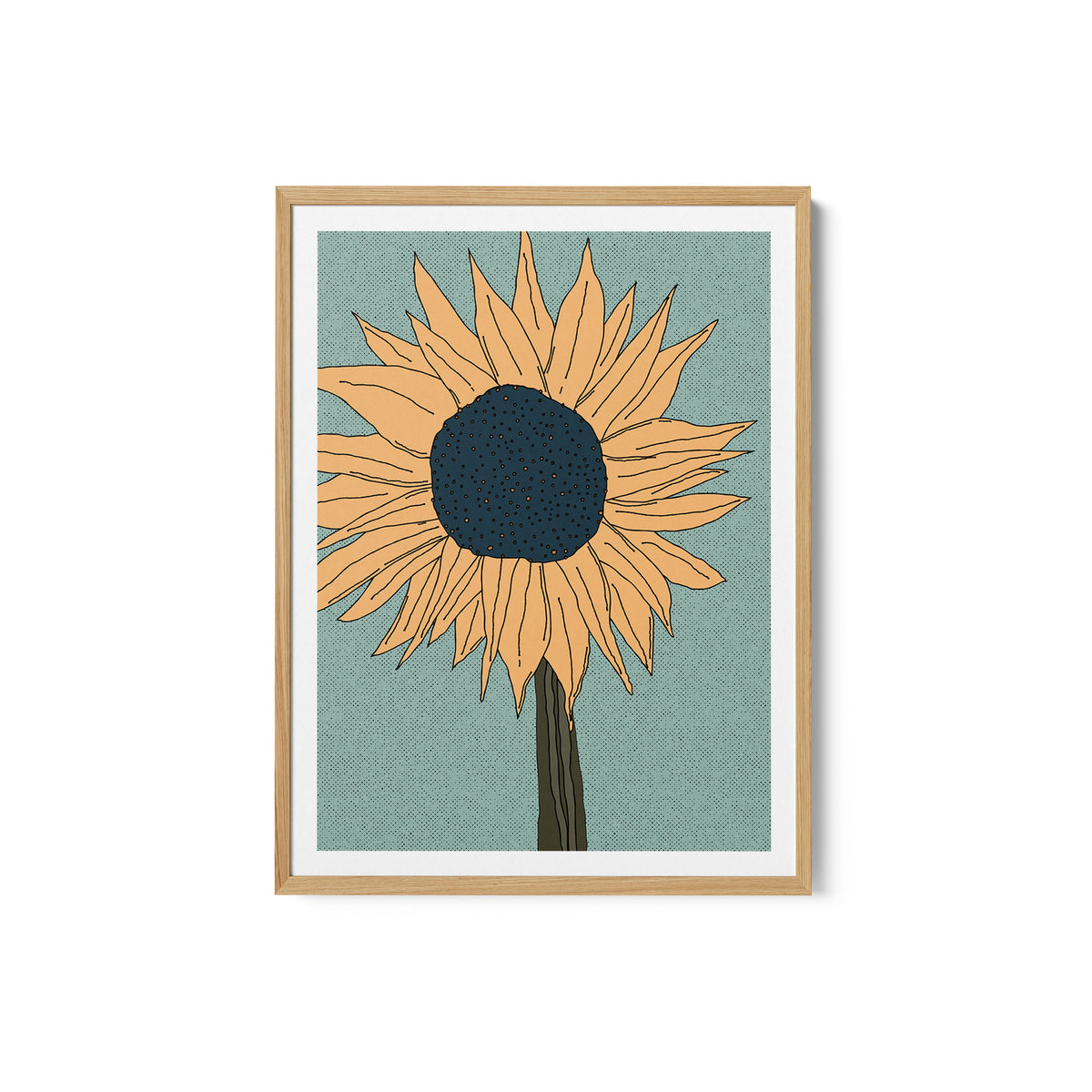 Stylized Sunflower