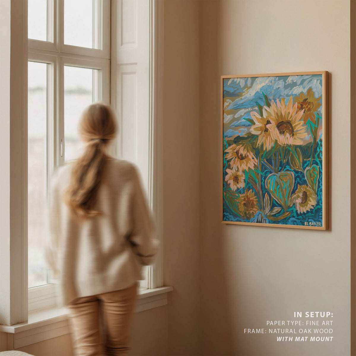 Sunflowers Print