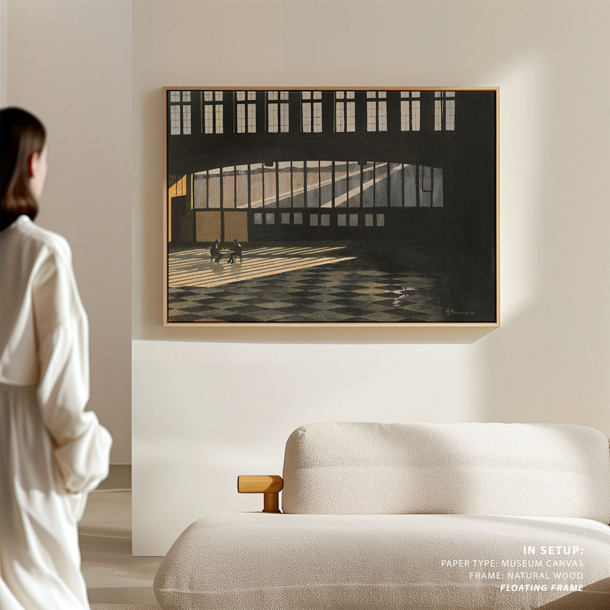 Sunlit Room With Large Windows