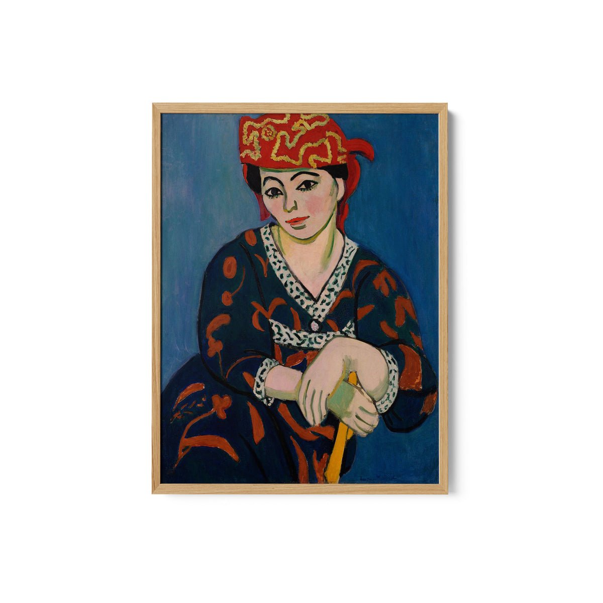 The Red Madras Headdress 1907