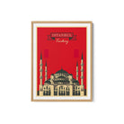 Turkey Vintage Travel Poster Print