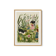 Vintage Kids and Cats Poster – image 2