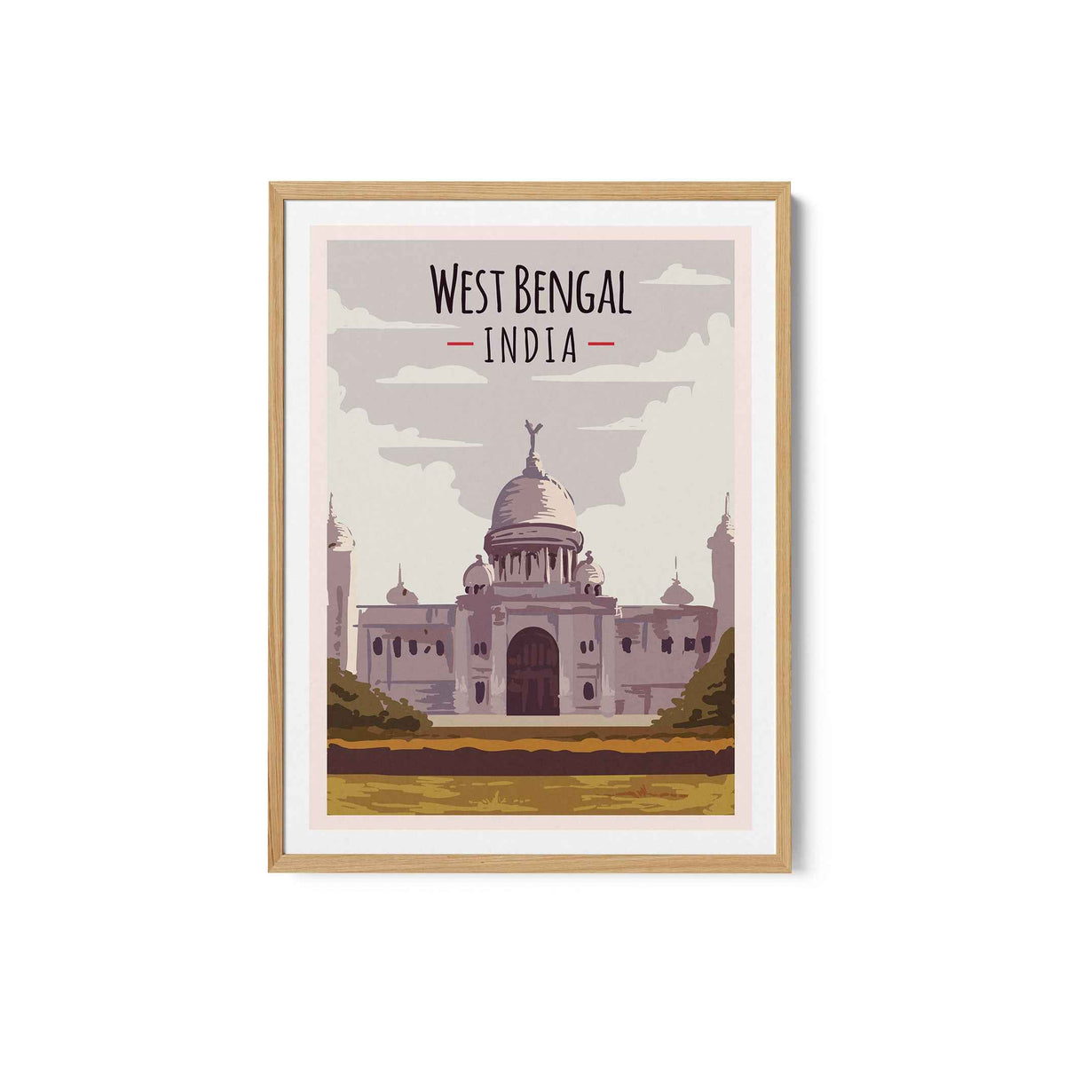 West Bengal Travel Poster Print