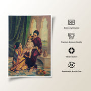 Yashoda Krishna, Raja Ravi Varma Paintings – image 2