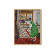 Young Girl in a Green Dress 1921 – image 2