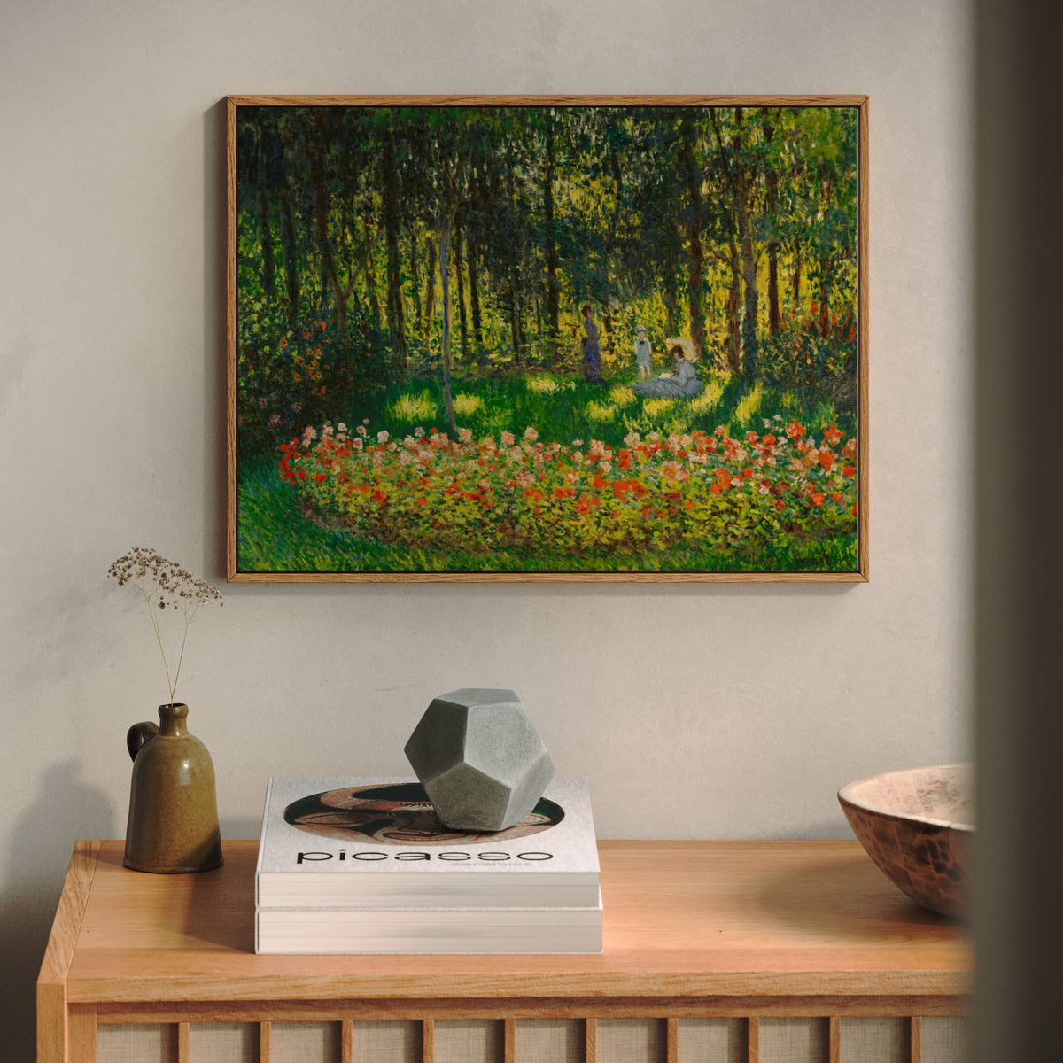 Au Jardin, La Famille De l’Artiste