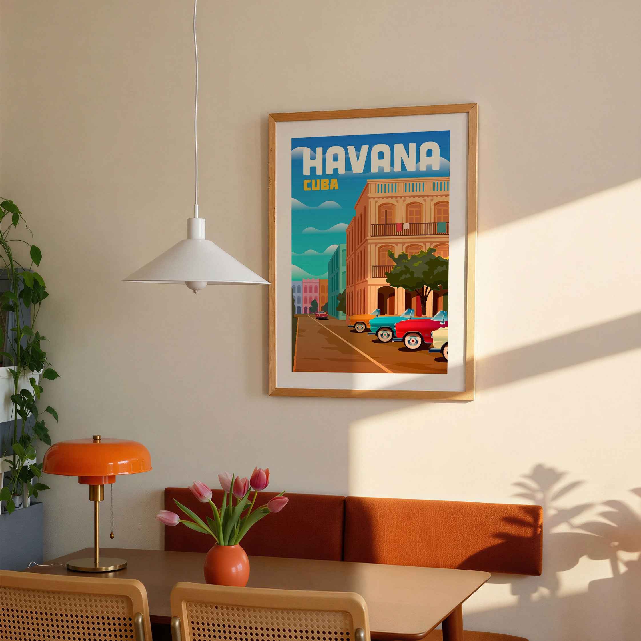 Havana Travel Poster Print