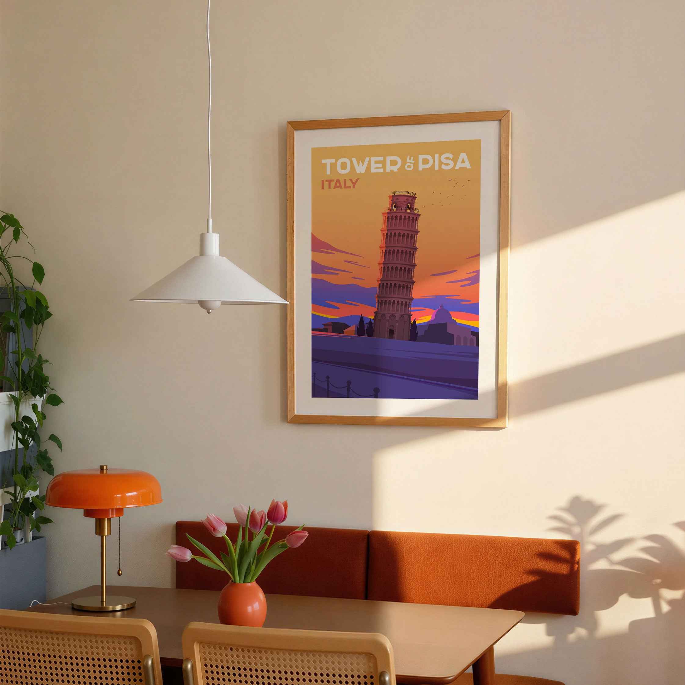 Italy Travel Poster Print