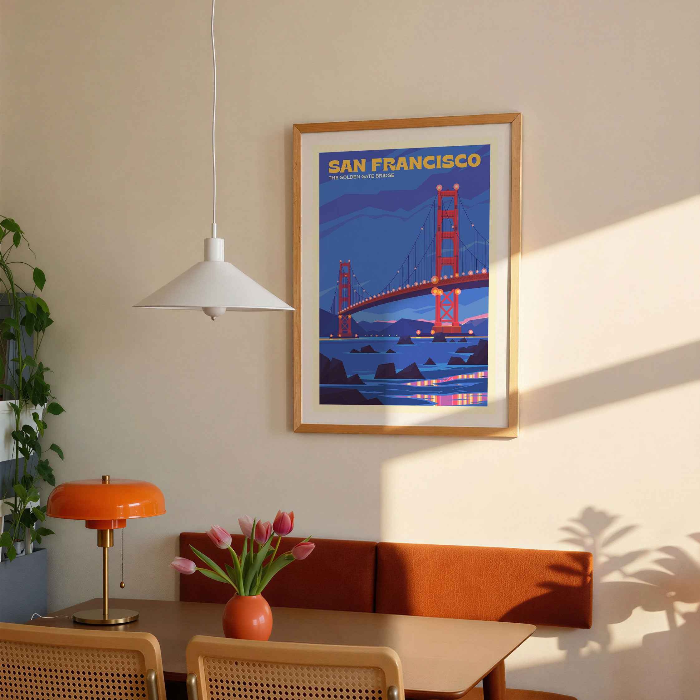 San Francisco Travel Poster Print