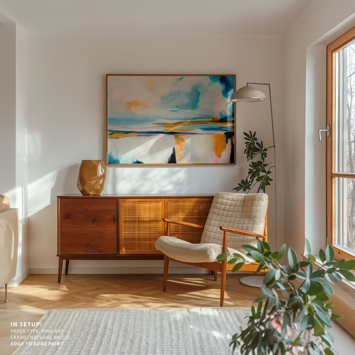 180 Degree Abstract Painting