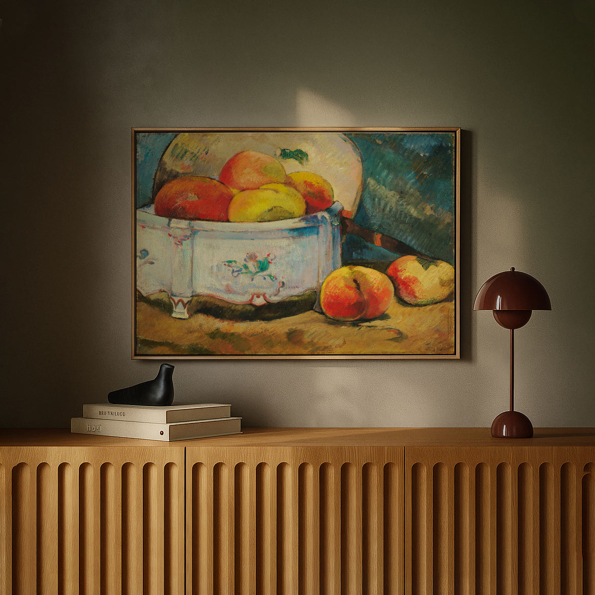 Still Life with Peaches