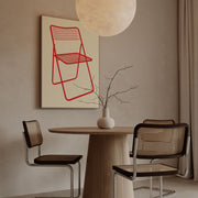 Ted Net Chair Red – image 4