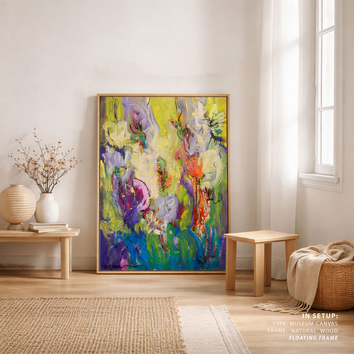 Abstract Blossom Dance