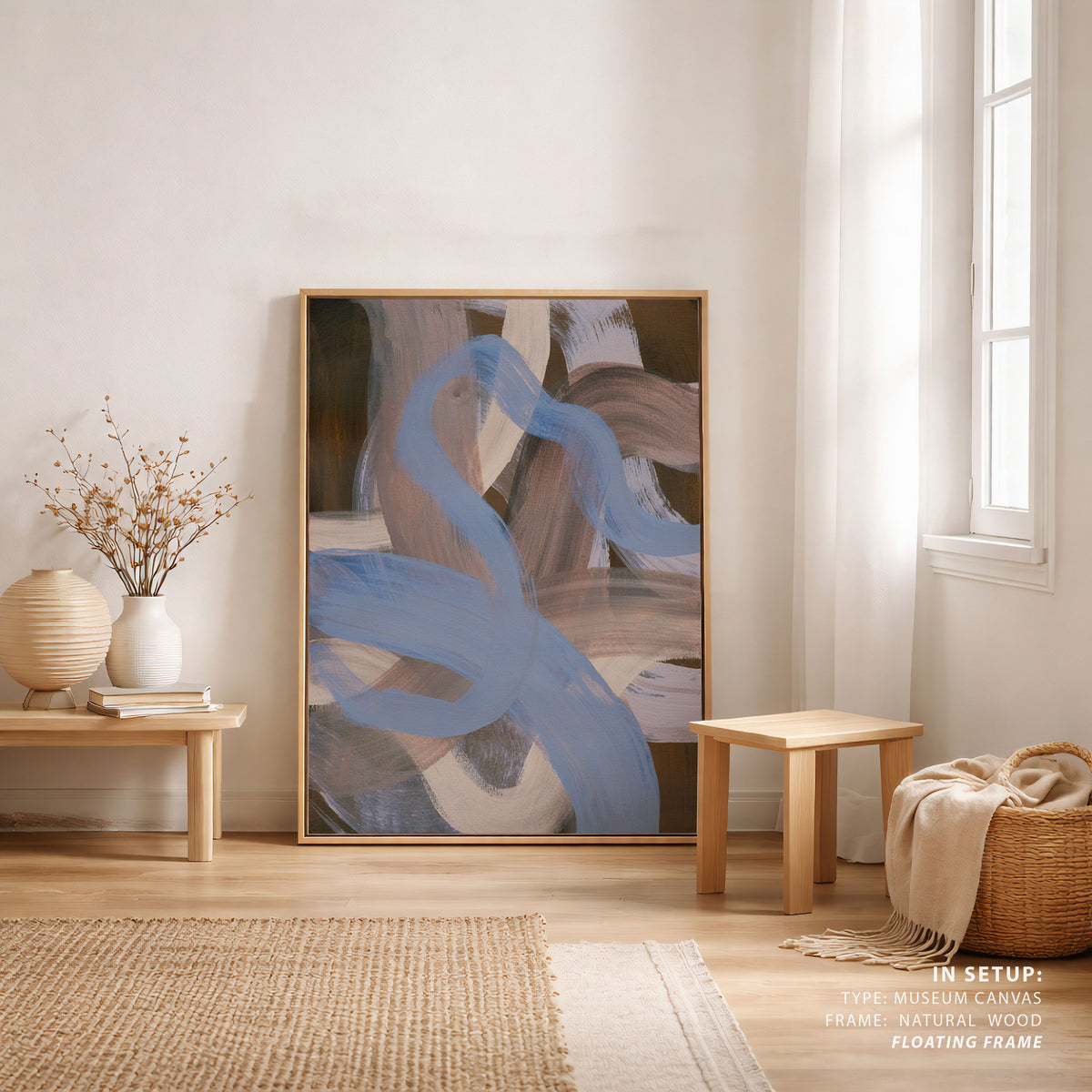 Abstract Brush Strokes 124X