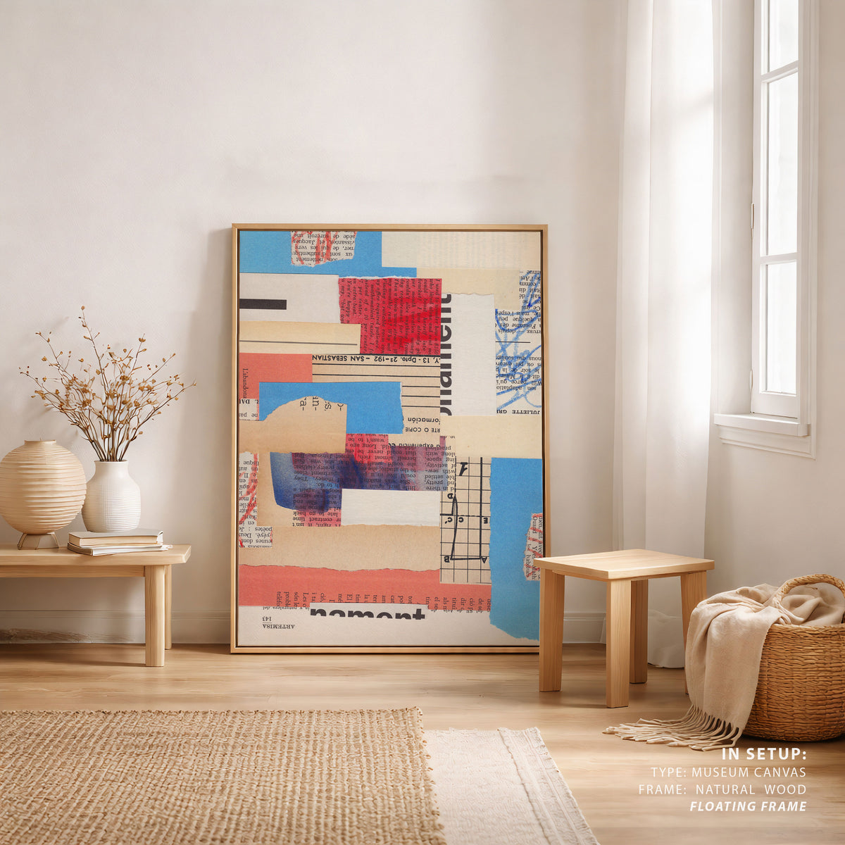 Abstract Mixed Media Collage #2