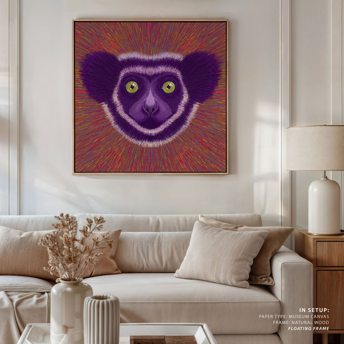 Animal Face - Lemur