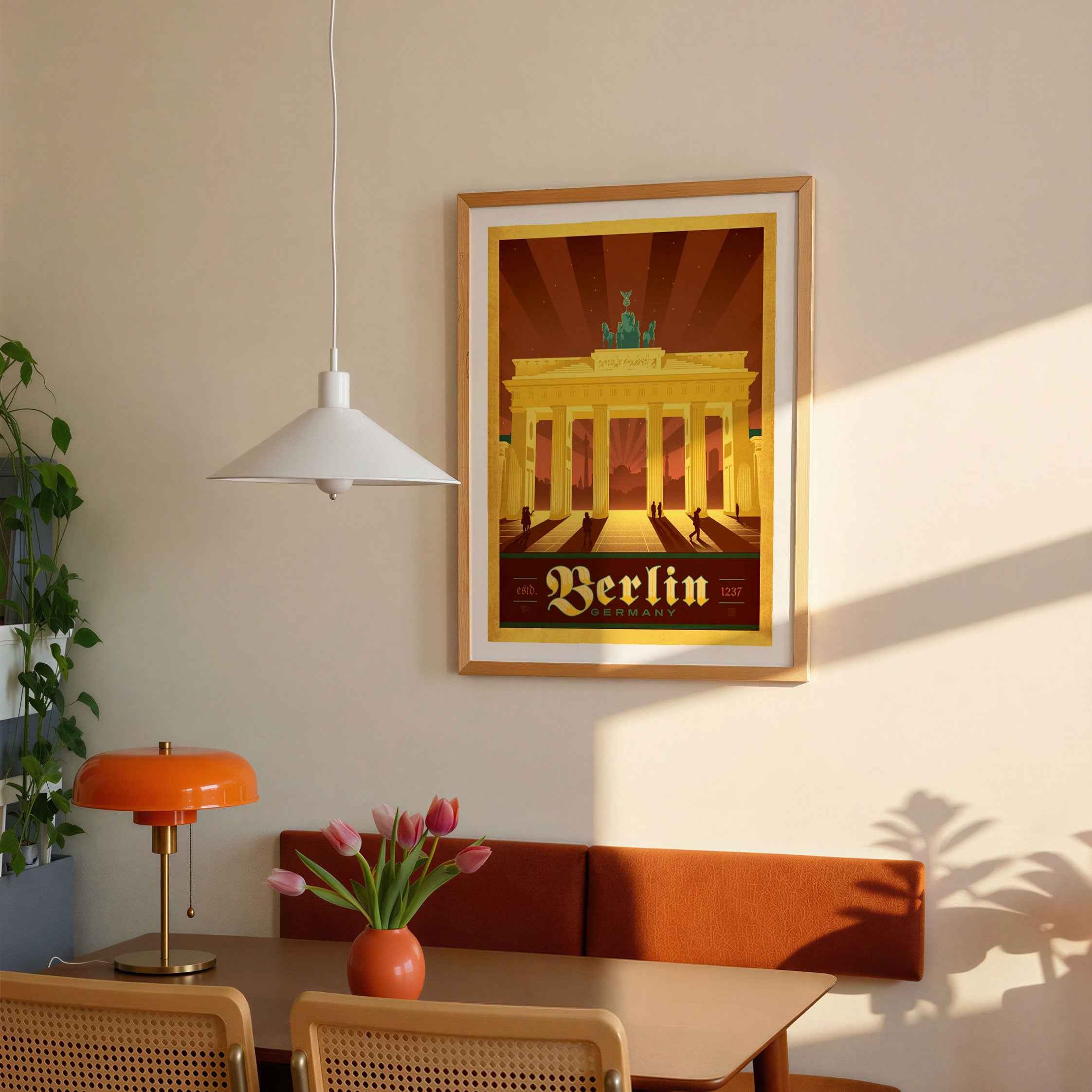 Berlin Travel Poster Print