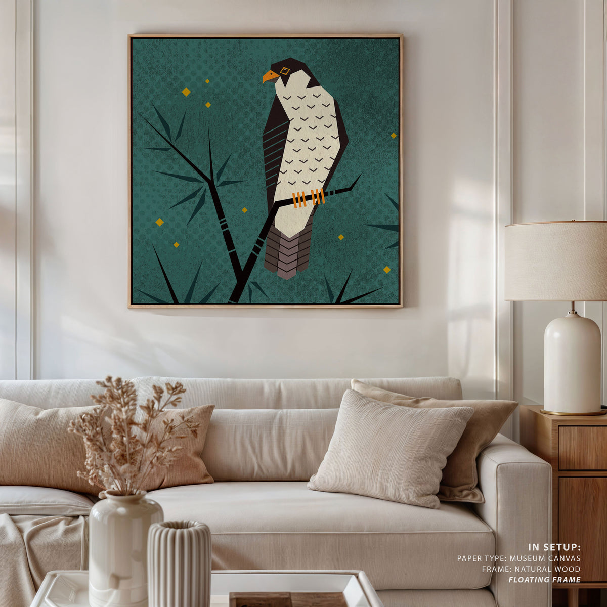 Bird Series - Geometry Falcon