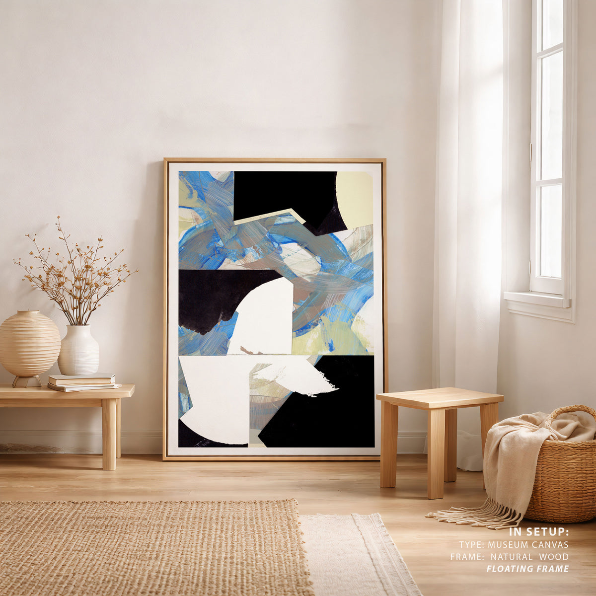 Blue Neutral Beige Black 3