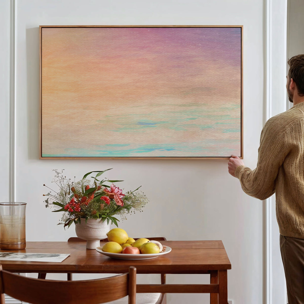 Dreamy Gradient Of Pastel Colors
