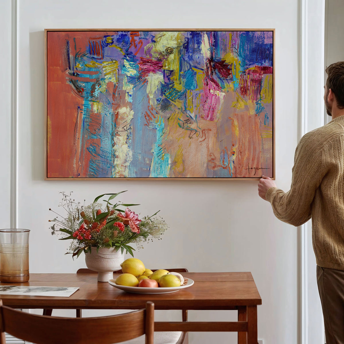 Expressionist Colorful Abstract