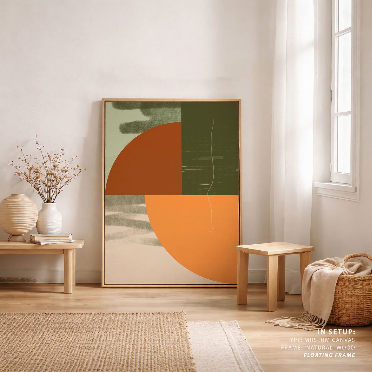 Fall Decor Abstract Shape